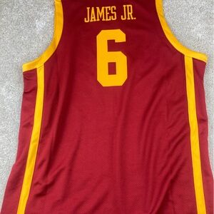 Nike USC Trojans  #6 (Bronny) James Jr Dri-Fit Jersey